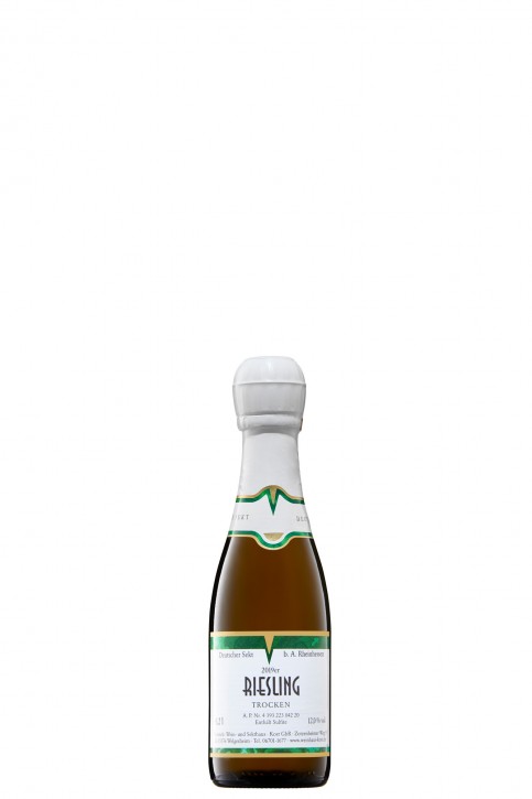 RIESLING -trocken- Sekt PICCOLO 0,2l